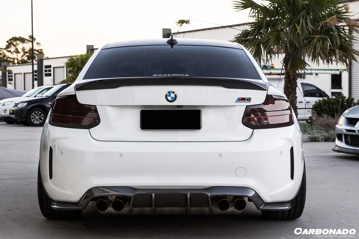 2016-2020 BMW M2 F87 VRS Style Carbon FIber Rear Lip